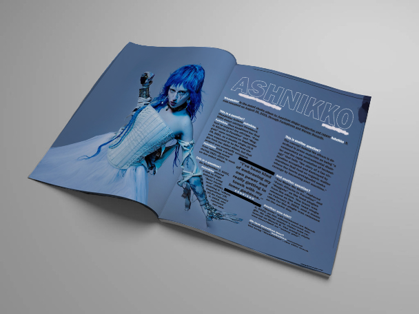 Magazine mockup