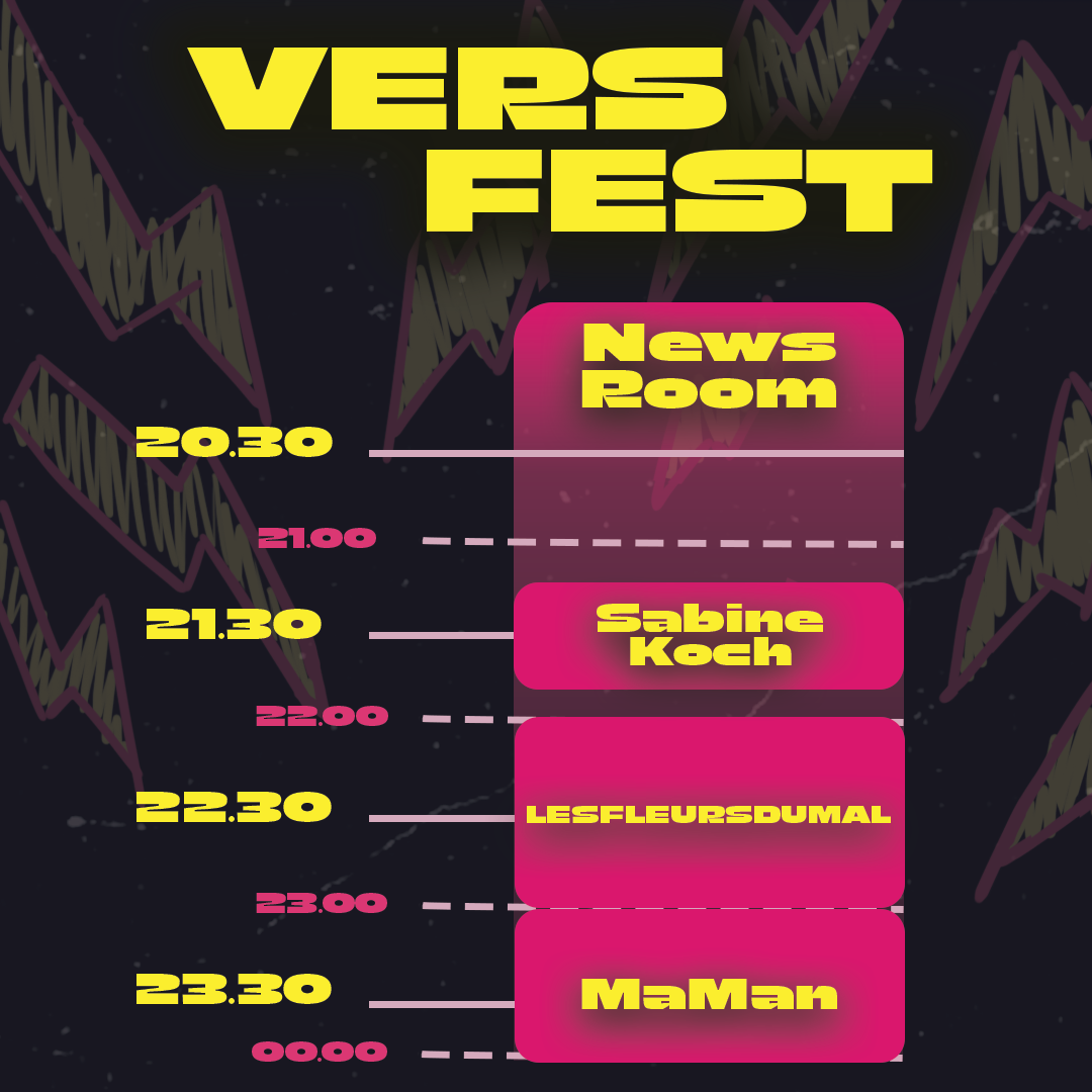 Vers fest timetable